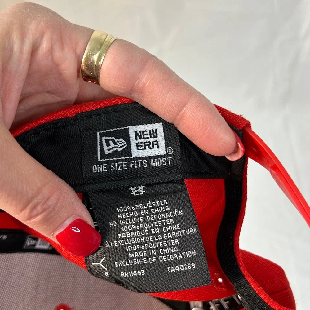 NFL Kansas City Chiefs New Era Fifty Nine hard bill adjustable cap one size‎ - Picture 6 of 7